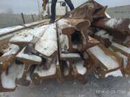 Рельсы Р43 12,5м демонтаж, без износа ГОСТ 7173-54